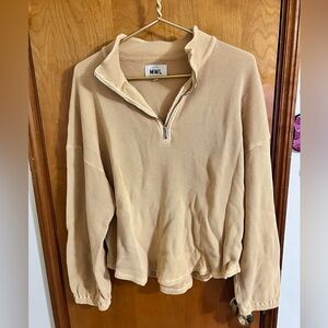 Madewell MWL Yellow Knit Pullover